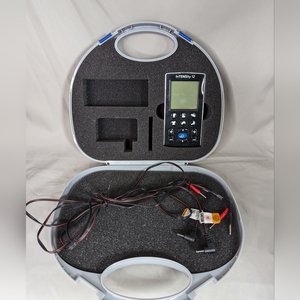 Electrotherapy Pain Relief InTENSity 12  TENS Unit Device 2 Electrode Wires